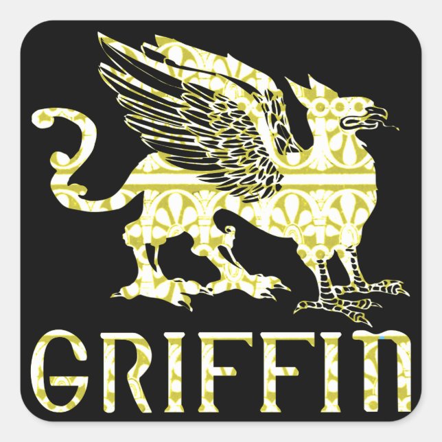 Adesivo Quadrado Griffin (Frente)