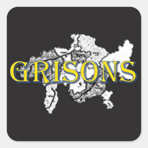 Adesivo Quadrado Grisons