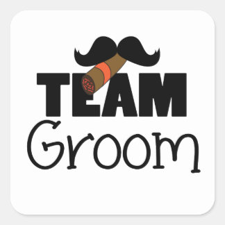 Adesivo Quadrado Grupo de Equipe