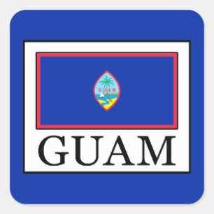 Adesivo Quadrado Guam