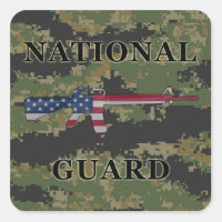 Guarda nacional M16 Sticker Digital