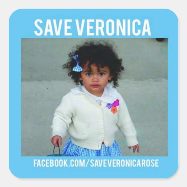 Adesivo Quadrado Guardar Vinheta Veronica (Frente)