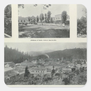 Adesivo Quadrado Guerneville, Califórnia