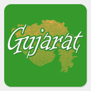 Adesivo Quadrado Gujarat