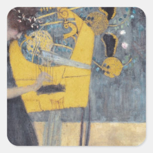 Adesivo Quadrado Gustavo Klimt //Musik