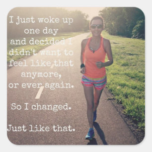 Adesivo Quadrado Gym Malhação Motivativo