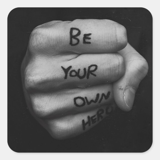 Adesivo Quadrado Gym Malhação Motivativo (Frente)