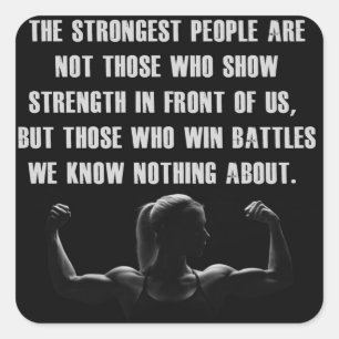 Adesivo Quadrado Gym Malhação Motivativo