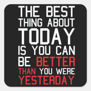 Adesivo Quadrado Gym Malhação Motivativo