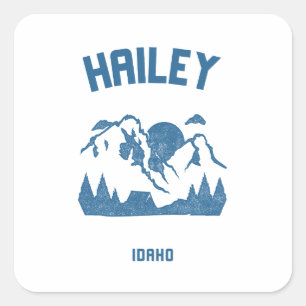 Adesivo Quadrado Hailey - Idaho