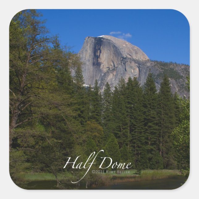 Adesivo Quadrado Half Dome (Frente)