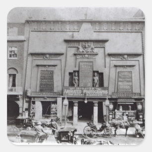 Adesivo Quadrado Hall Egípcio, Piccadilly 1895