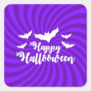 Adesivo Quadrado Halloween - Bolas de Bombeiros Loucos