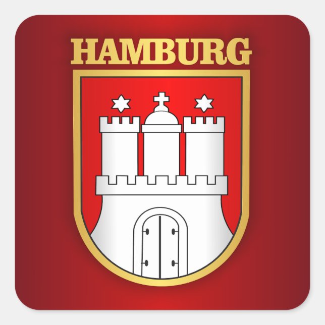 Adesivo Quadrado Hamburgo (Frente)