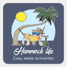 Hammock Life Chill Mode Ativado Cartoon Engraçado