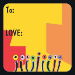 Adesivo Quadrado Hanukkah Bright Dançando Velas<br><div class="desc">Hanukkah Happy Bright Dançando Velas de Feriado. Escolha entre adesivos de 1/2" e 3". Todos os elementos design podem ser editados. Substitua o texto por sua própria mensagem. Use seu estilo, tamanho e cor de fonte favoritos. Obrigados para parar e comprar! Feliz Hanukkah! Forma: Os adesivos quadrados Criam autocolantes personalizados...</div>