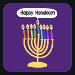 Adesivo Quadrado Happy Channukah Menora / Chanukia<br><div class="desc">hanuka, hanuka, hanukah, hanukah, hanukah, hanukah, hanukkah, chanuka, canukah, chanukah, canukah, canukkah, chanukkah chanukia, chanukia, hanukia, menora, mennora, feriado menorra, feriados, jedesejo, judaísmo, "feliz anukkah", rosto feliz", candelabros, felizes, canukah, hannuka, hanuka, chanuka, chanukah, chanukah, canuka, "canuka feliz", sameach, chag sameach, menora, menorah, hanukia, chanukia, judaísmo, judaísmo, judaica, candles, velas, luz,...</div>