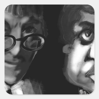 Adesivo Quadrado Hardy e Ramanujan Happy Pi Day