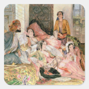Adesivo Quadrado Harem, c.1850