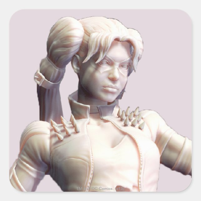 Adesivo Quadrado Harley Quinn Alternativa 2 (Frente)
