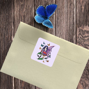 Adesivo Quadrado Harlie Fairy