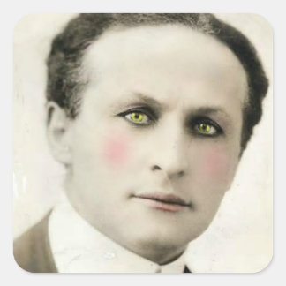 Adesivo Quadrado Harry Houdini Stickers