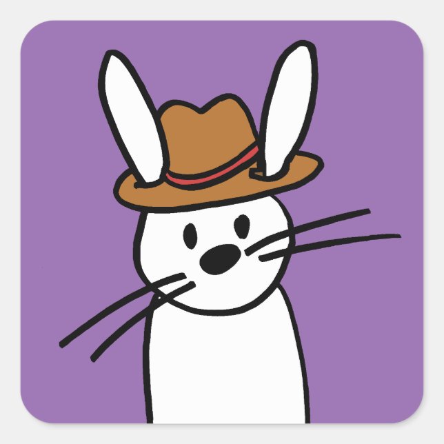 Adesivo Quadrado Harvey Stickers (Frente)