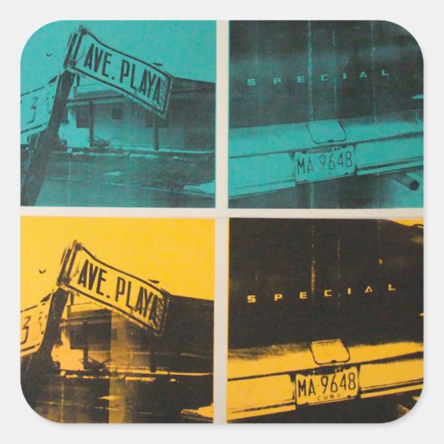 Adesivo Quadrado Havana 2 (Frente)