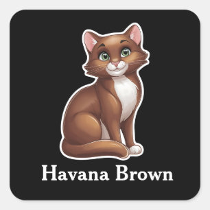 Adesivo Quadrado Havana Brown