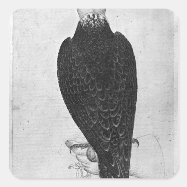 Adesivo Quadrado Hawk na mão (Frente)