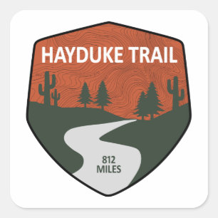 Adesivo Quadrado Hayduke Trail