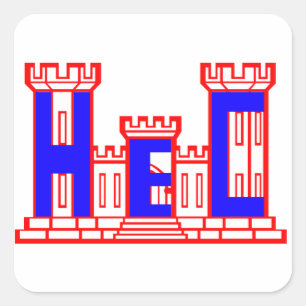 ADESIVO QUADRADO HEC
