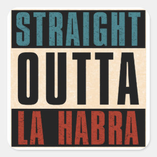 Adesivo Quadrado Hetero fora de La Habra California CA