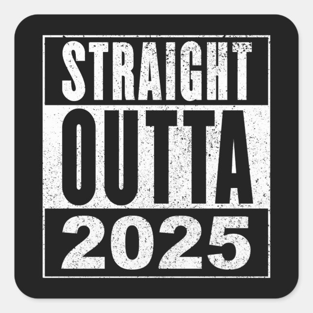 Adesivo Quadrado Hetero Out 2025 (Frente)