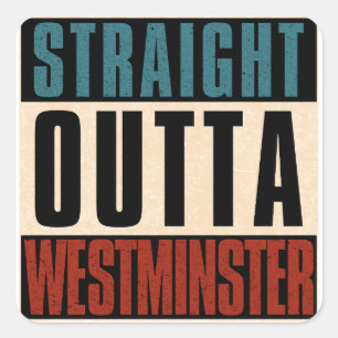 Adesivo Quadrado Hetero Outta Westminster Colorado CO