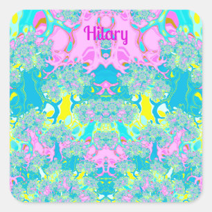ADESIVO QUADRADO HILARY ~ PASTEL PERFECTION ~