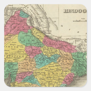 Adesivo Quadrado Hindoostan 3