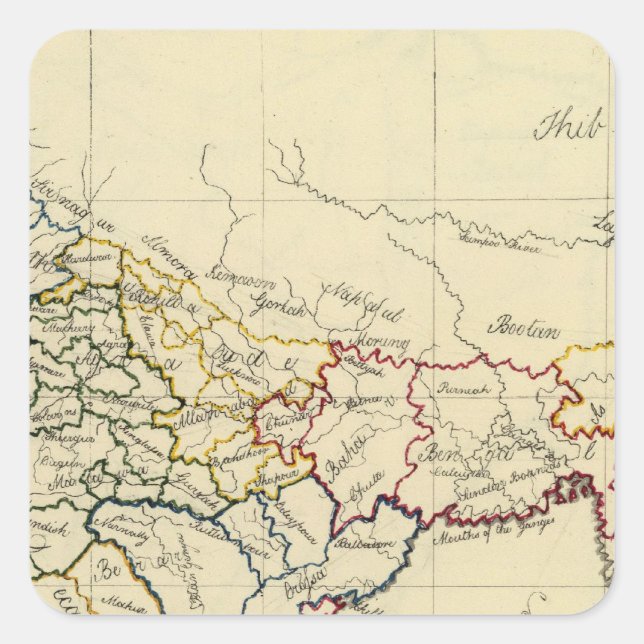 Adesivo Quadrado Hindostan (Frente)