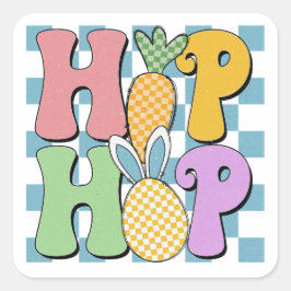 Adesivo Quadrado HipHop Retroativo