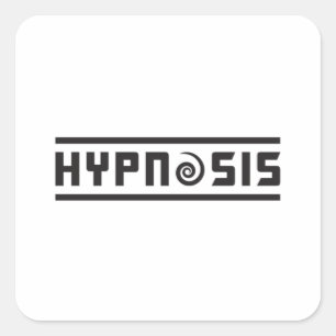 Adesivo Quadrado Hipnose Melhor Hipnotizador Hipnotizador Presente