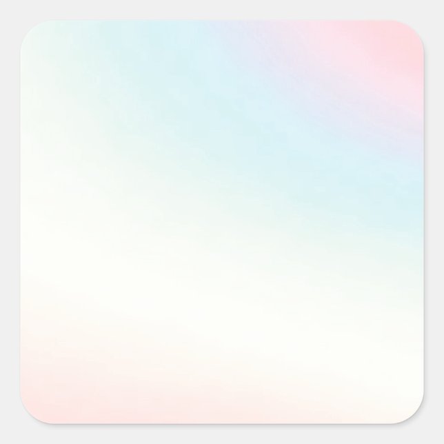 Adesivo Quadrado Hologram (Frente)