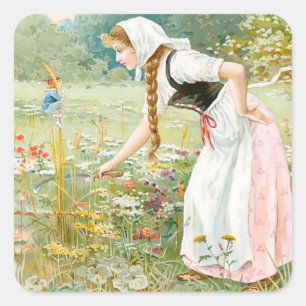 Adesivo Quadrado “Hop O My Thumb” por E S Hardy