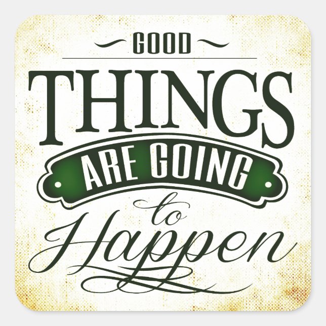 Adesivo Quadrado hope-853700 QUOTAS MOTTO DE ESPERANÇA EXPRESSAS (Frente)