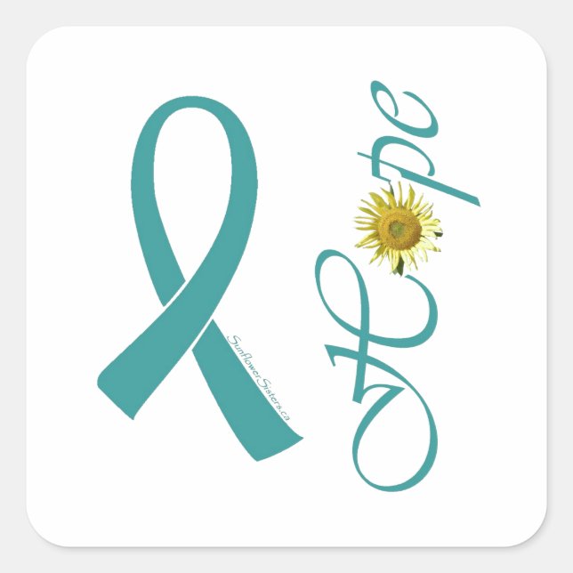 Adesivo Quadrado Hope Sticker (Frente)