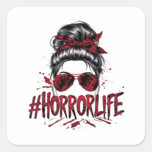 ADESIVO QUADRADO HORRORLIFE