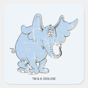 Adesivo Quadrado Horton Hears A Who Horton Aflito