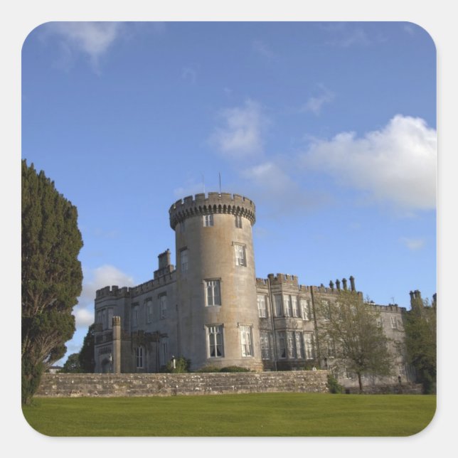 Adesivo Quadrado Hotel Dromoland Castle em (Frente)