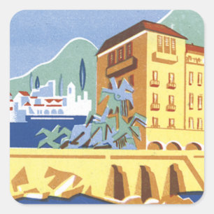 Adesivo Quadrado Hotel Excelsior Dubrovnik