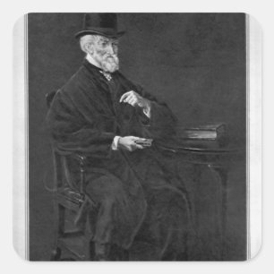 Adesivo Quadrado Hubert George de Burgh-Canning