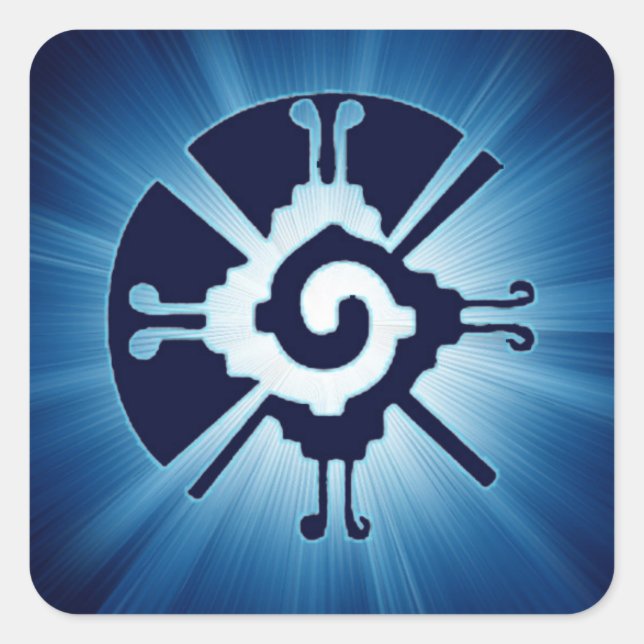 Adesivo Quadrado Hunab Ku Galactic Center (Frente)